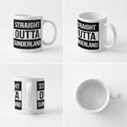 STRAIGHT OUTTA SUNDERLAND - Mug - Funny Gift Present for Someone from Sunderland