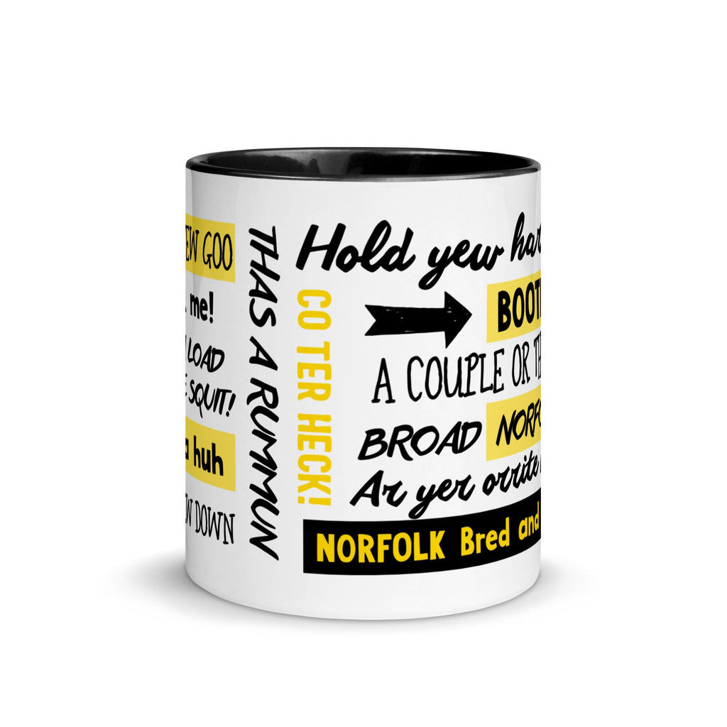 ONLY IN NORFOLK Phrases - Coffee Mug - Funny Gift Present for Someone from Norfolk