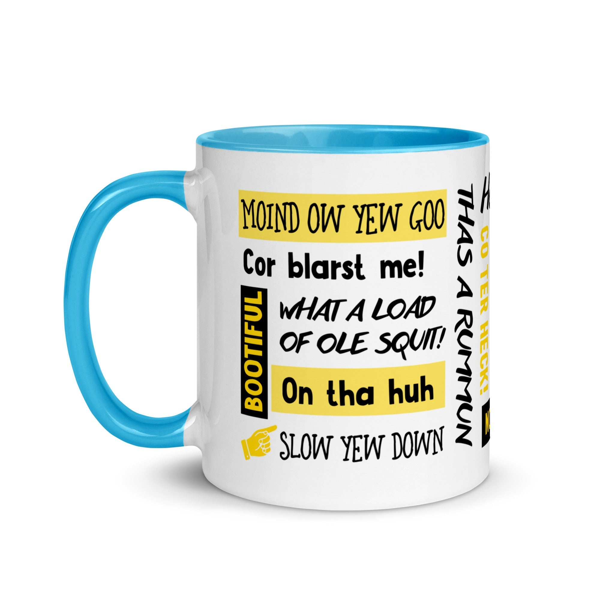 ONLY IN NORFOLK Phrases - Coffee Mug - Funny Gift Present for Someone from Norfolk