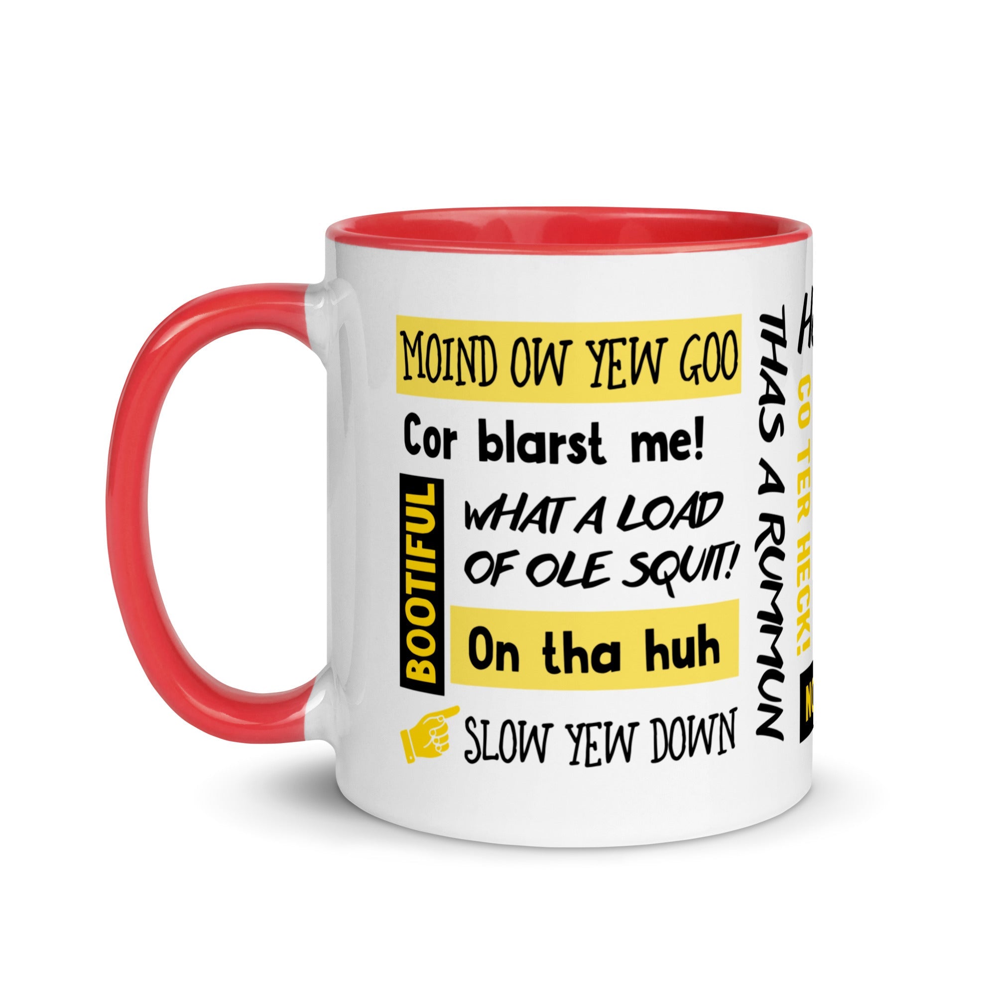 ONLY IN NORFOLK Phrases - Coffee Mug - Funny Gift Present for Someone from Norfolk