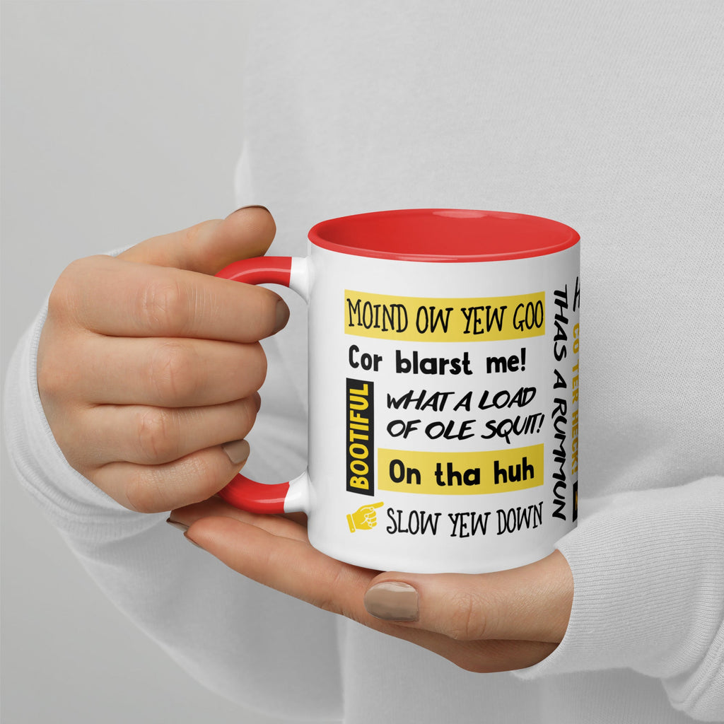 ONLY IN NORFOLK Phrases - Coffee Mug - Funny Gift Present for Someone from Norfolk